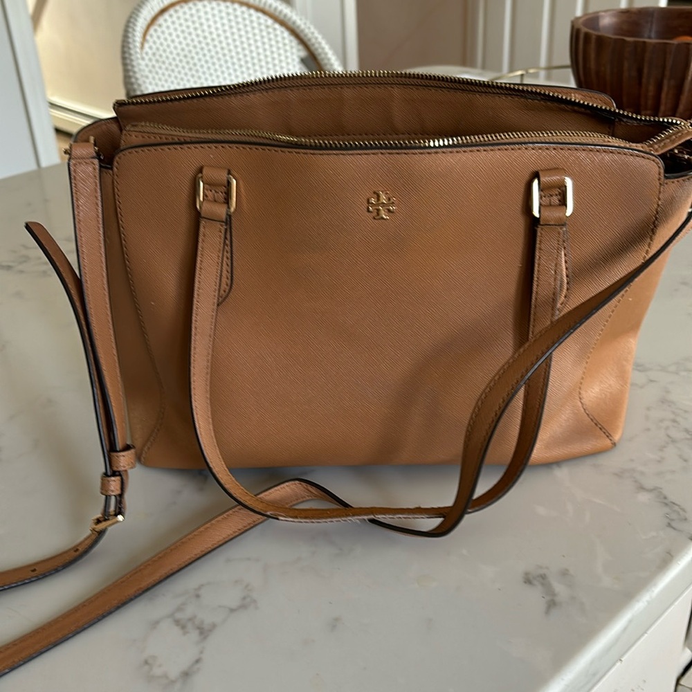 Tory Burch Camel Crossbody